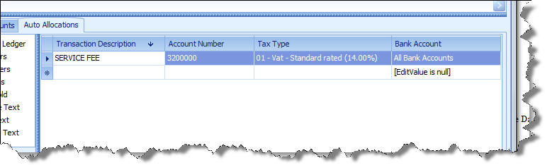 Existing Auto Allocations